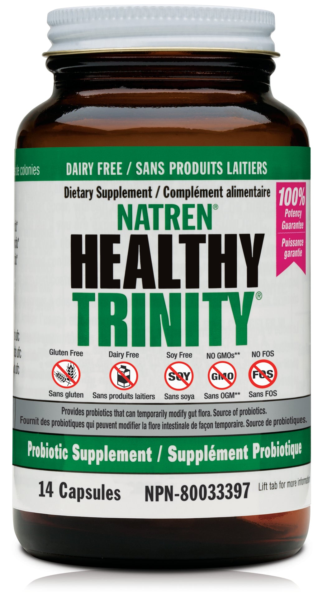 Healthy Trinity D/F,14's - Natren