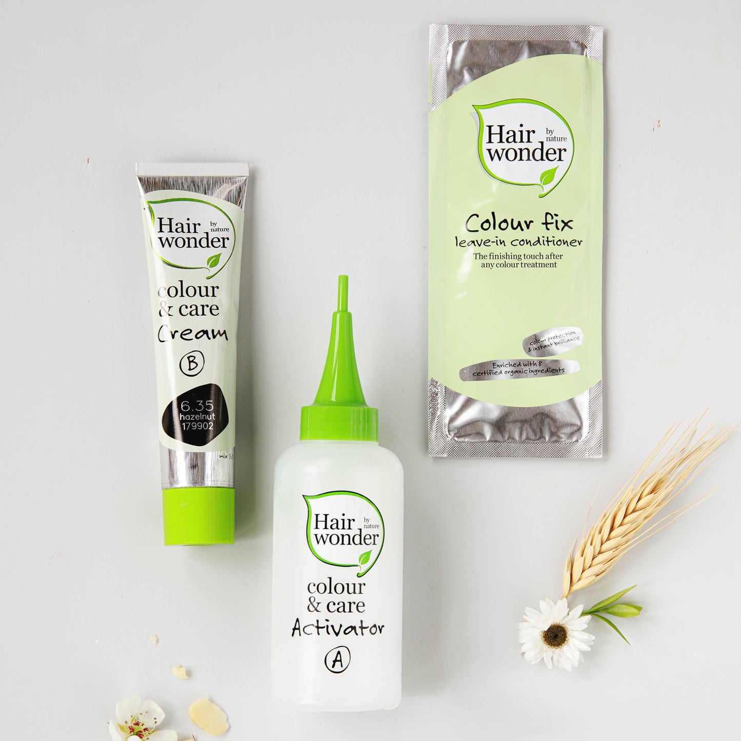 Colour & Care Dark Copper Brown 3.44, 100ml - Hairwonder