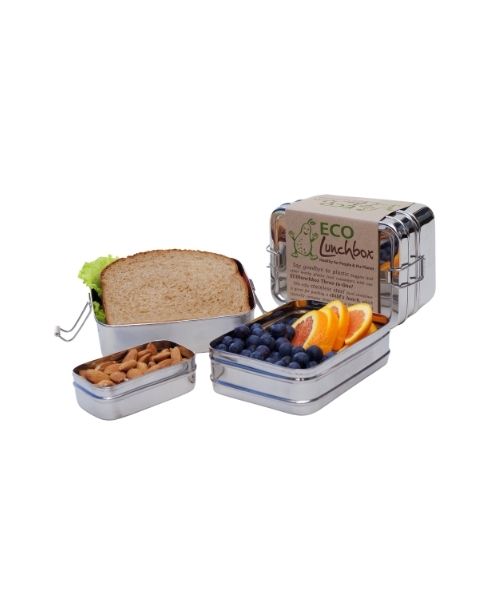 3 In 1 Rectangular Set - Eco-Lunch