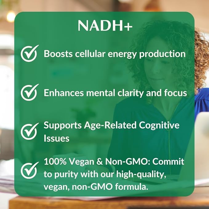 NADH+ 30 gélules végétales - Provita