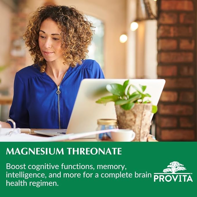 Thréonate de magnésium, 90 gélules végétales - Provita
