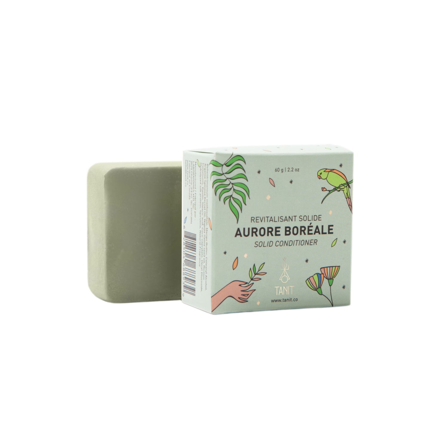 Aurore Boréale Conditioner Bar, 60g - Tanit