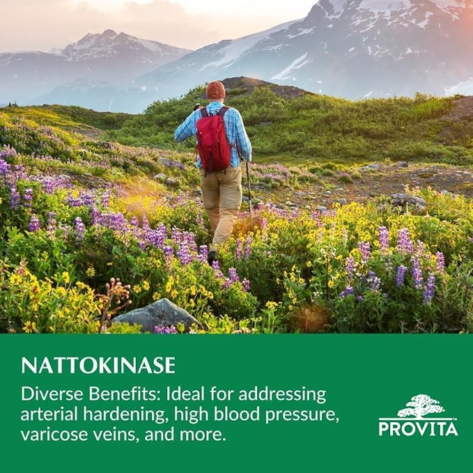 Nattokinase 2000FU, 120 gélules - Provita