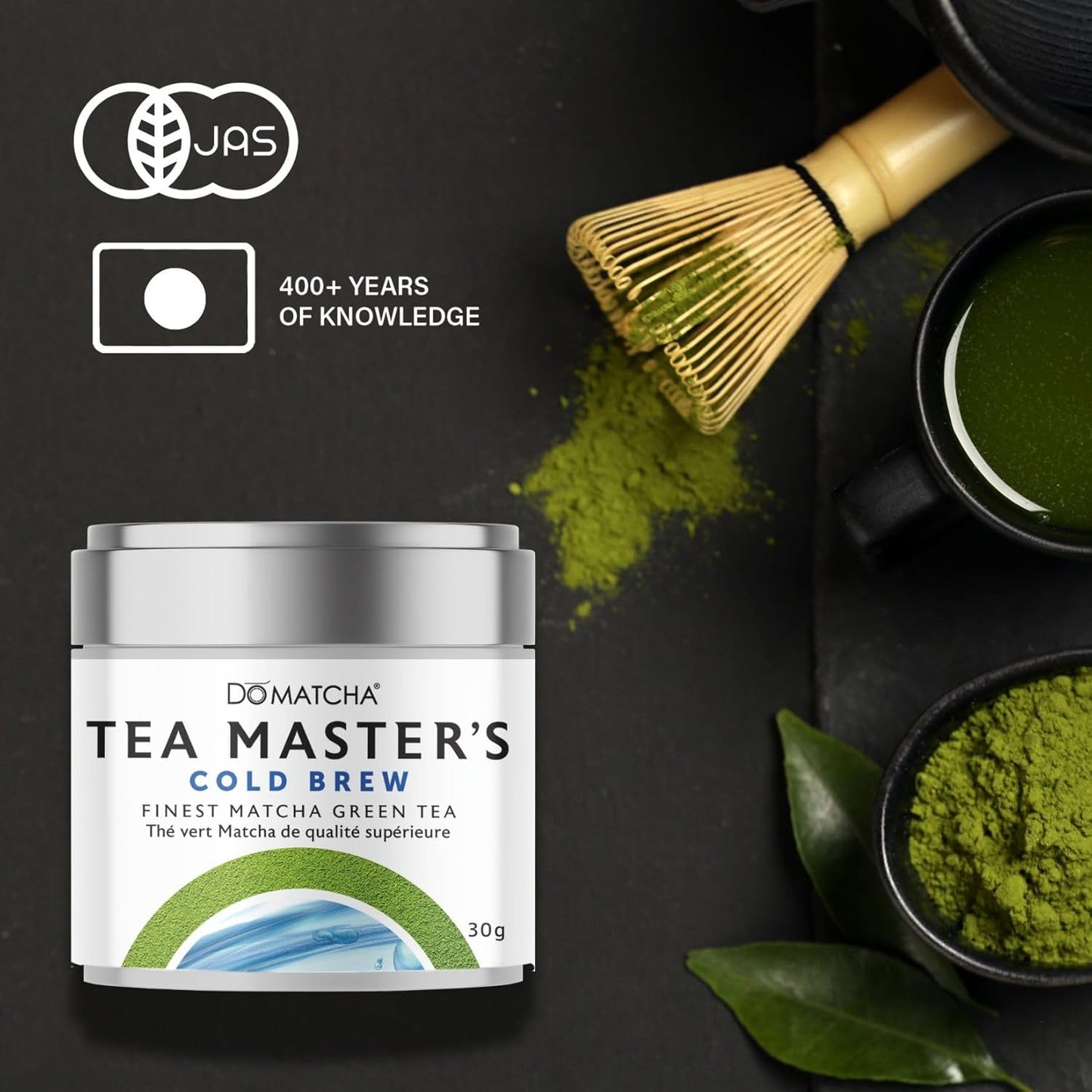 DōMatcha® Cold Brew Matcha, Tin, 30 g