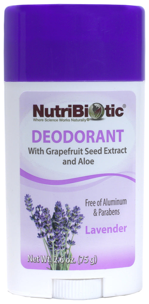 Deodorant (Lavender), 75g - Nutribiotic