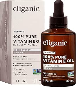 Organic Vitamin E Oil, 30ml - Cliganic