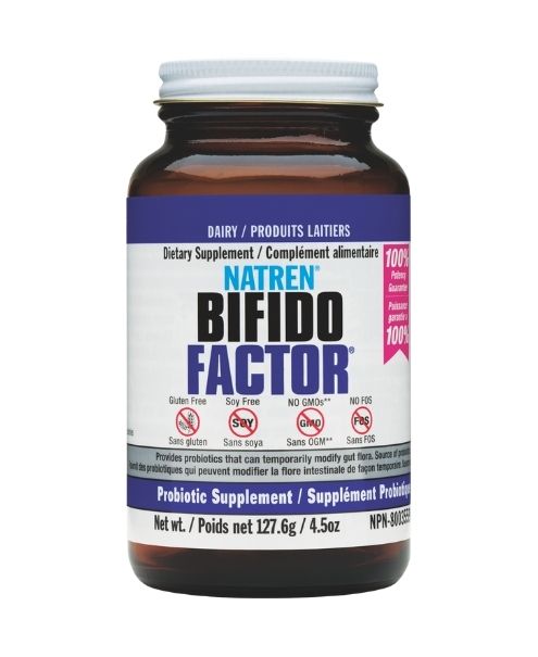 Bifido Factor Dairy,127.6g - Natren