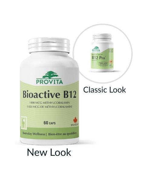 B12 Pro Bioactive, 60 gélules - Provita