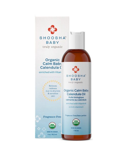 Calm Baby Calendula Oil - Fragrance Free - Shoosha
