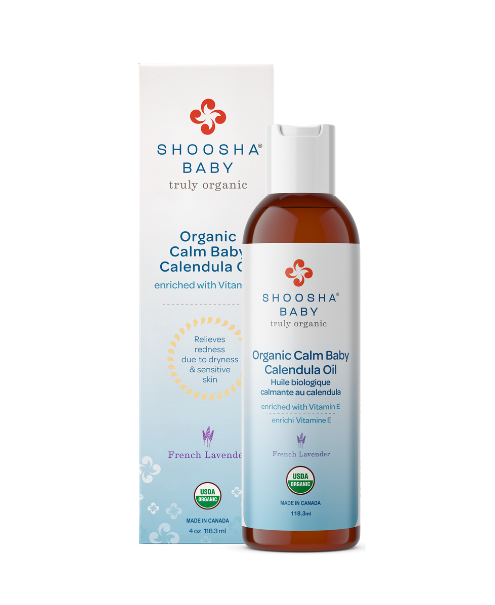 Calm Baby Calendula Oil - French Lavender - Shoosha