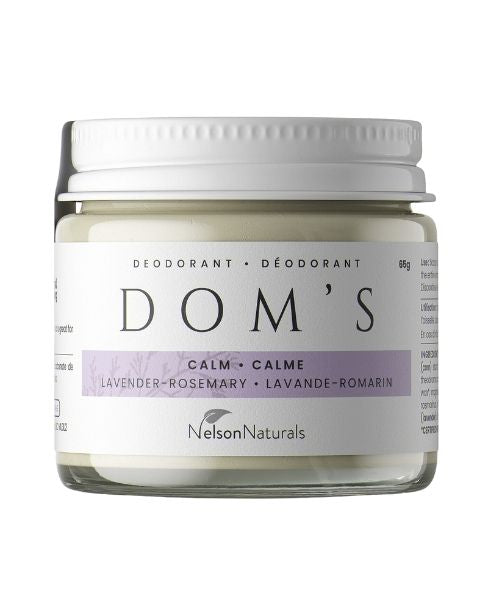 Calm Lav/Rosemary Deodor. 65ml - Doms Naturals