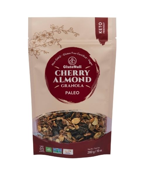 Cherry Almond Granola,280g - Glutenull