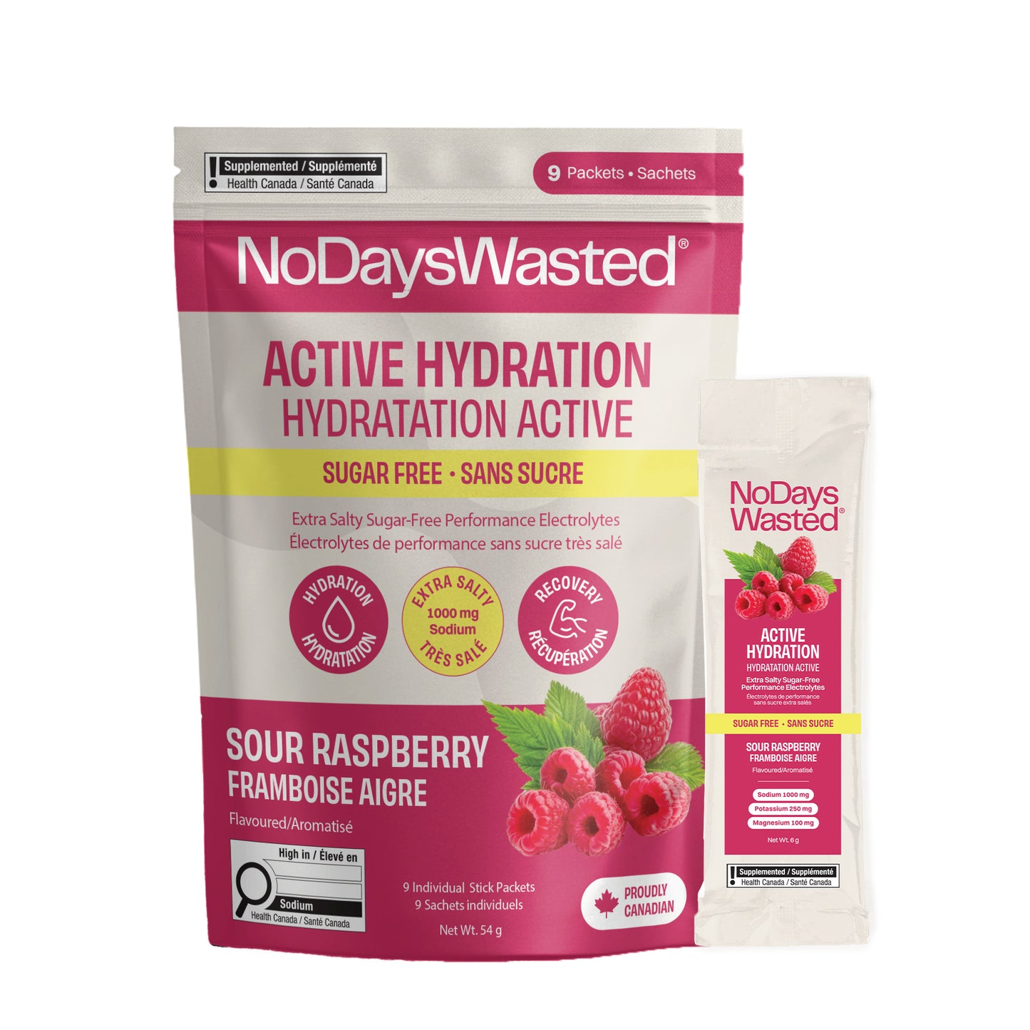 Sour Raspberry - 9ct - No Days Wasted