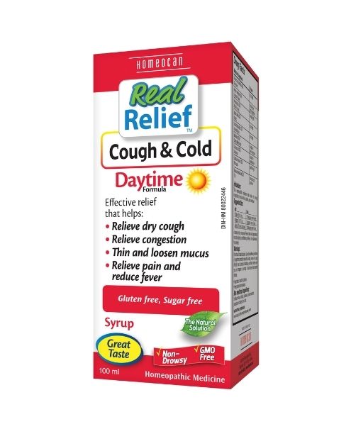 Cough & Cold H Syrup, 100 Ml - Homeocan