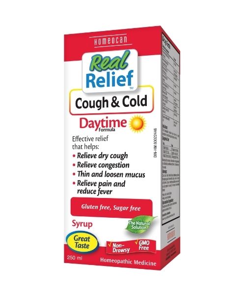 Cough & Cold H Syrup, 250 Ml - Homeocan