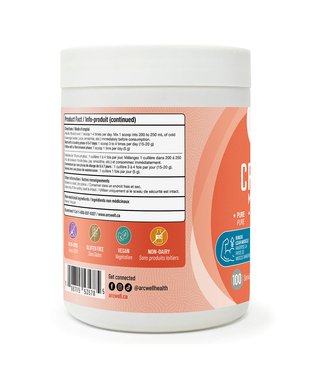 Creatine, 500g - Arcwell