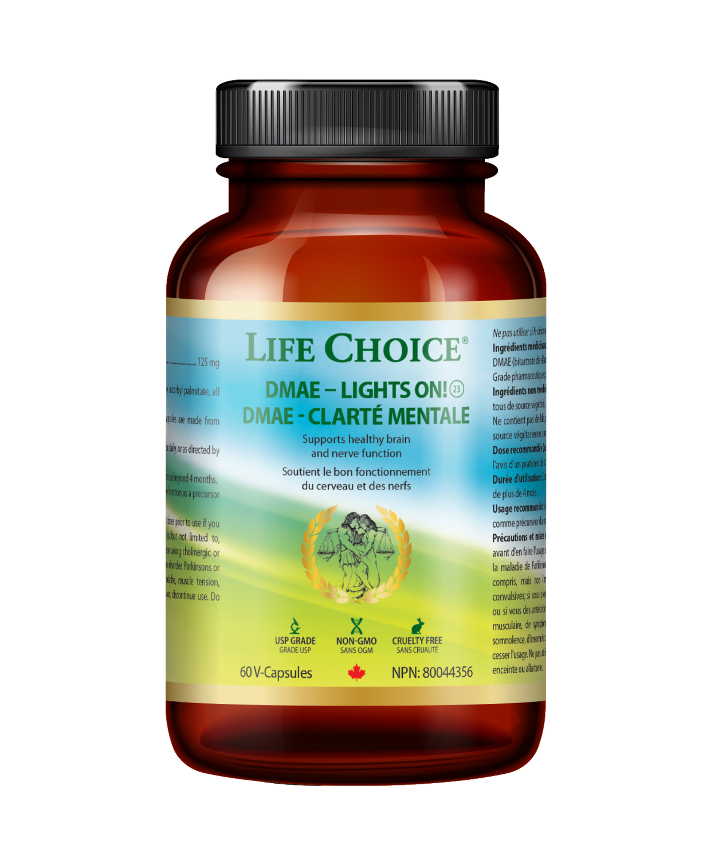 DMAE-Lights On!, 60vcaps - Life Choice