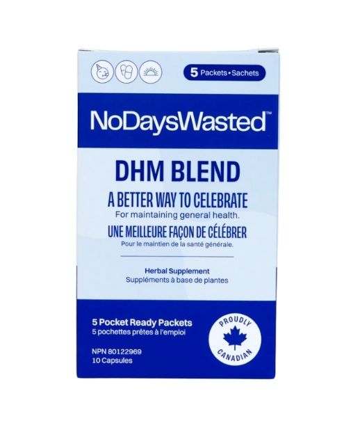 Dhm Blend 5pk - Single Packet, 2caps - No Days Wasted