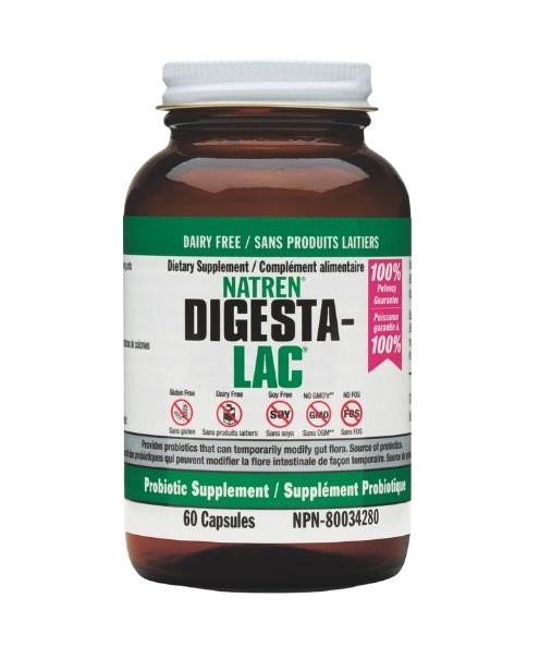 Digesta-Lac N/Dairy, 60's - Natren