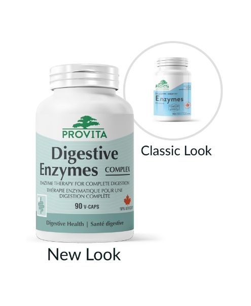 Enzymes digestives 90 gélules - Provita