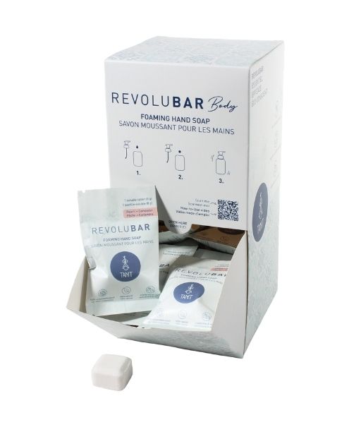 Foam Soap Lemon+Mint, 20pk - Tanit