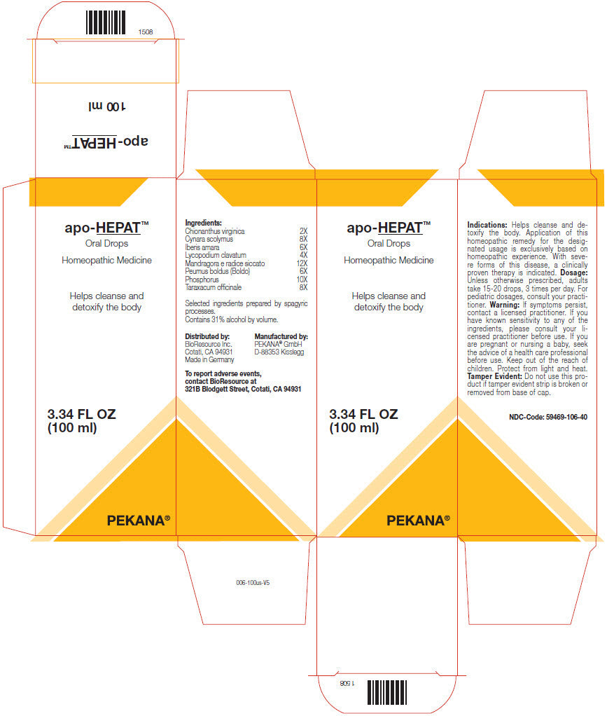 Pekana - Hecocur apo-Hepat, 100ml