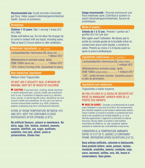 Probiotic Drops, 10ml - allKiDz