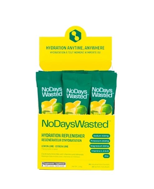 Lemon Lime, 15pk - No Days Wasted
