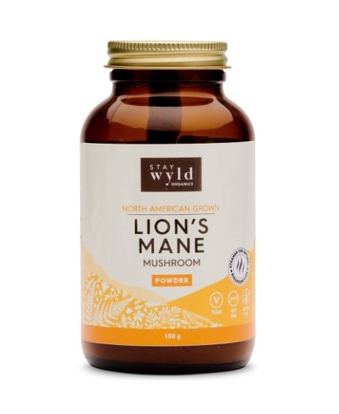 Lion's Mane Powder, 100g - Stay Wyld Organics Ltd