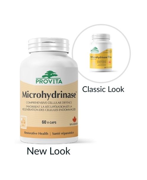 Practitioner Series - Microhydrinase, 60 caps - Provita