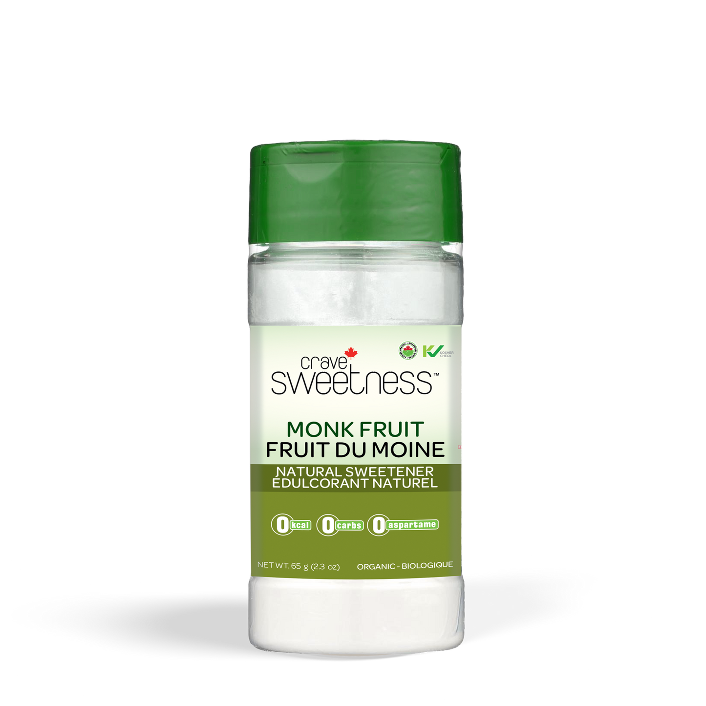 Crave Stevia Flavour Shaker Monk Fruit, 45g
