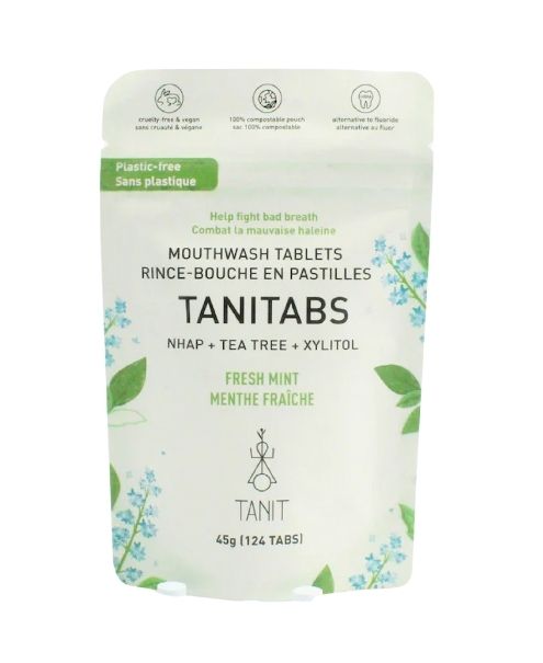 Mouthwash, Frsh Mint, 124tab Pch - Tanit