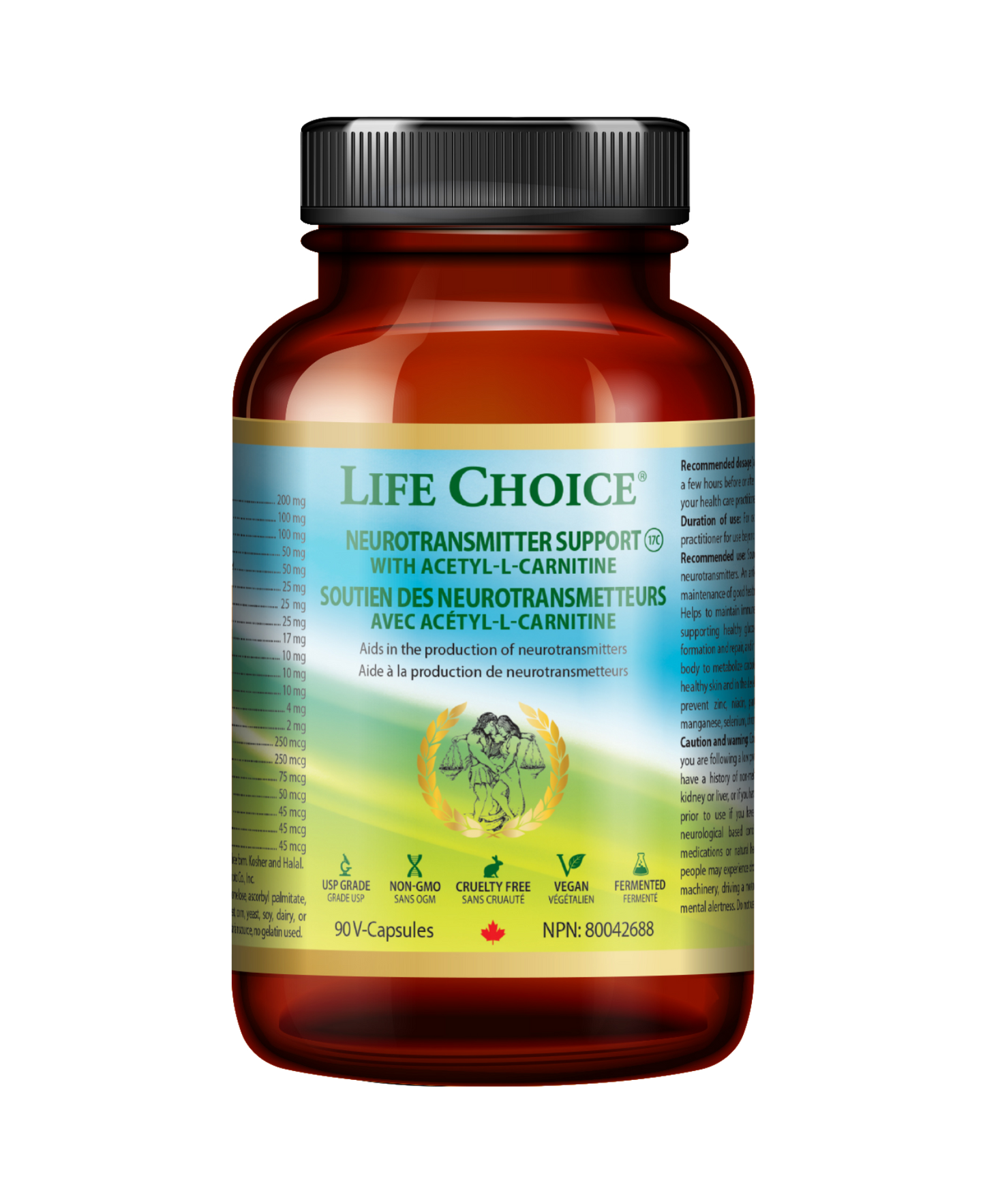 Neurotransmitter Support,90vcap - Life Choice