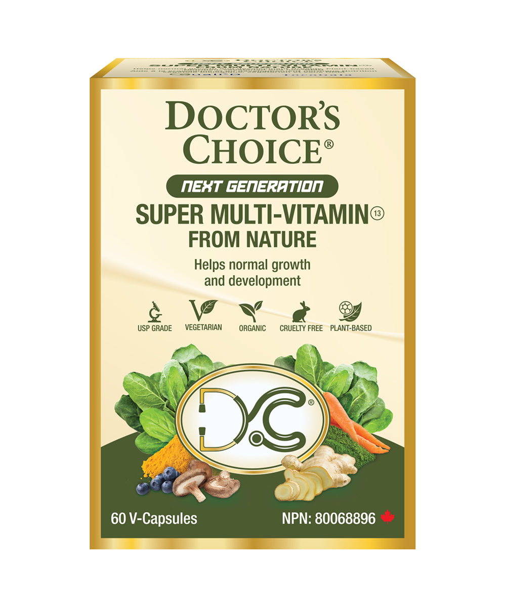Next Generation Super Multi-Vitamin 60vcaps - Dr. Choice