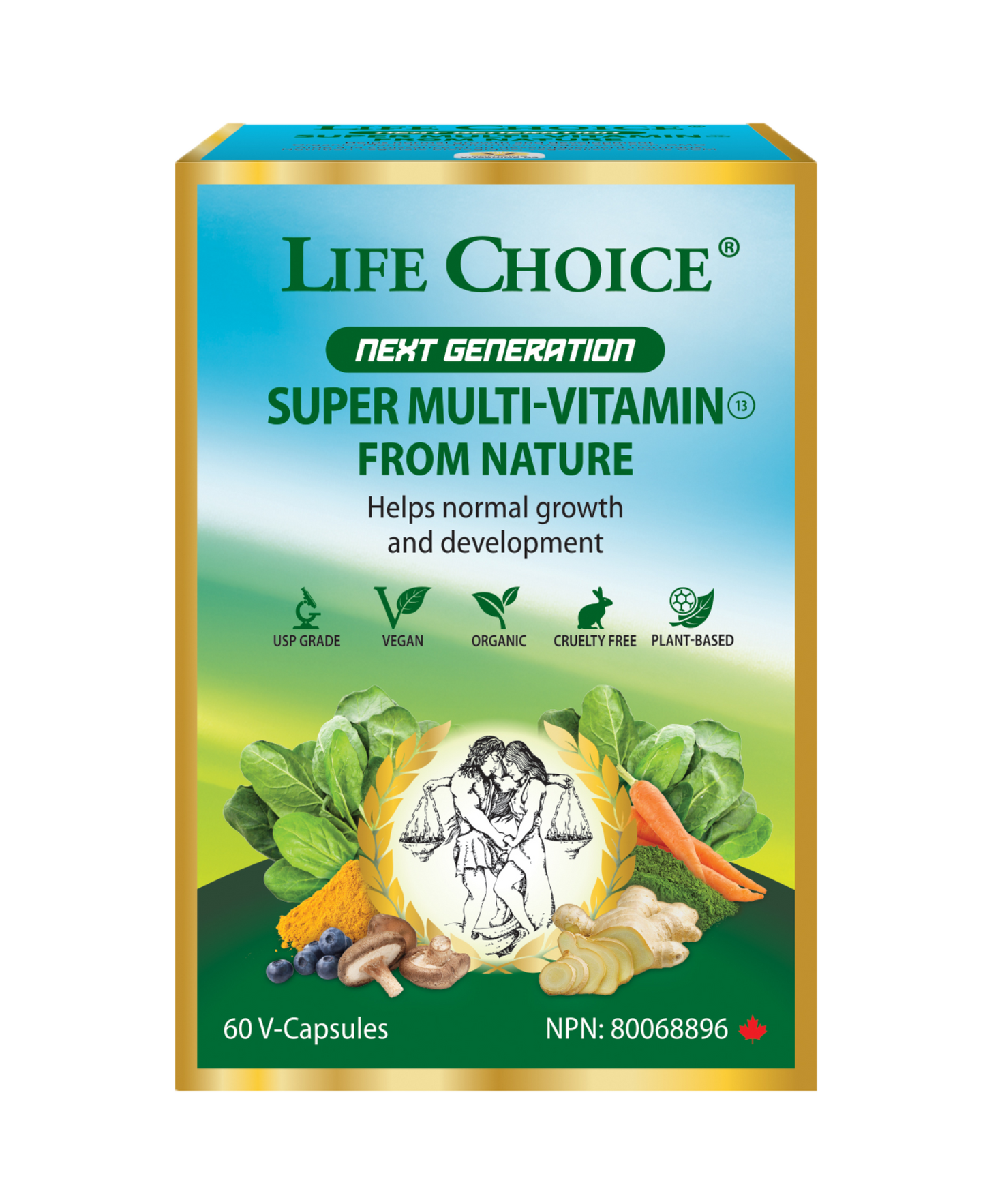 Next Generation Super Multi-Vitamin 60vcaps - Life Choice