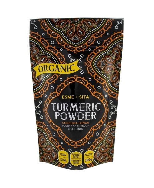 Organic Turmeric Powder, 100g - Esme+Sita