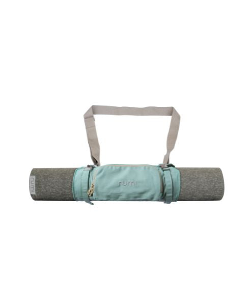 Origami Yoga Mat Carrier - Light Peacock - Rumi Earth
