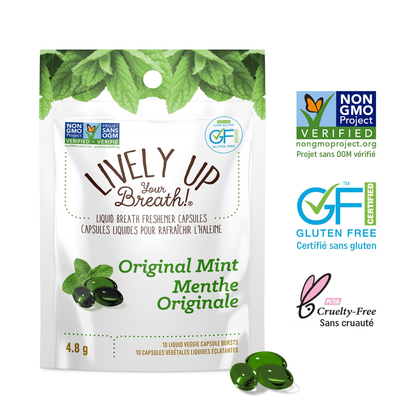 Original Mint Chew, 12/display - Lively Up Your Breath