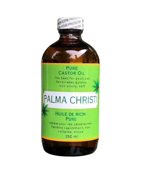 Pure Castor Oil, 250ml - Palma Christi ( Western Ca Only)