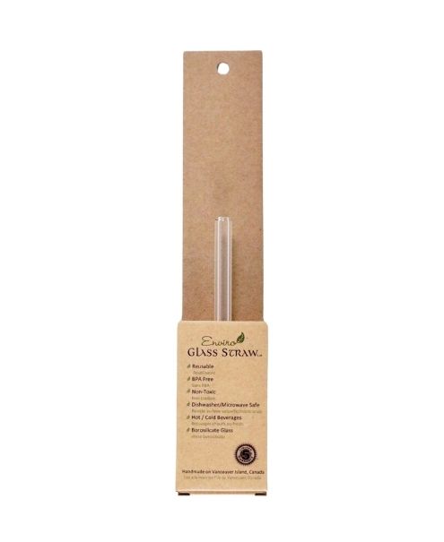 Reg. Straw 6" Straight - Enviro Glass Straws
