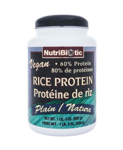 Rice Protein Plain, 600g - Nutribiotic