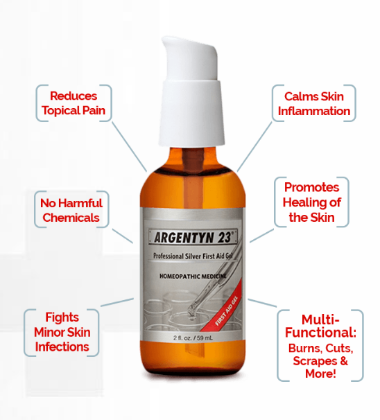 Silver First Aid Gel, 59ml - Argentyn 23