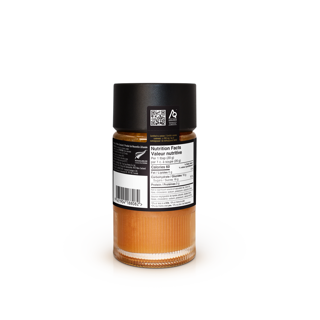 Manuka Honey 500+ MGO, 250g - The True Honey