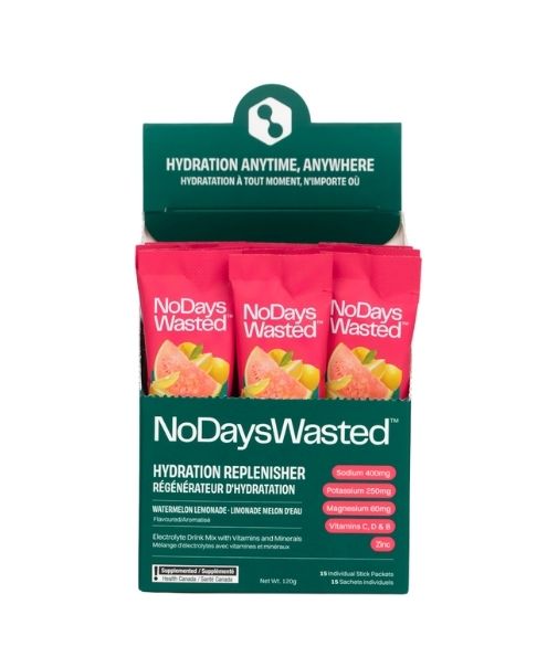 Watermelon Lemonade, 15pk - No Days Wasted