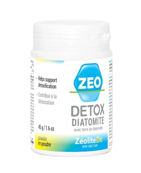 ZeoDetox, Diatomite, Powder, 45g/1.6oz - Mineral Medix