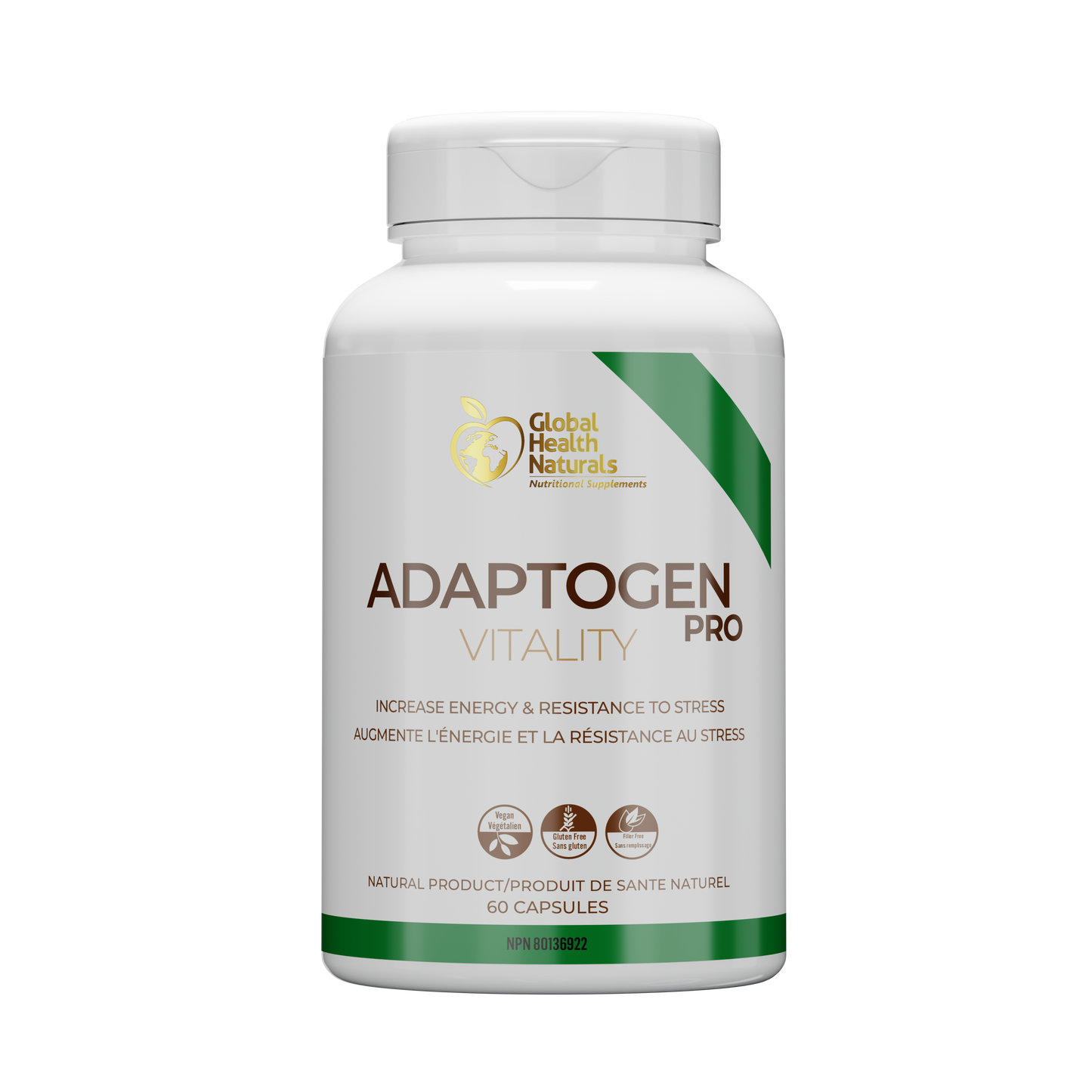 Adaptogen Vitality, 90s - Global Health Naturals Pro