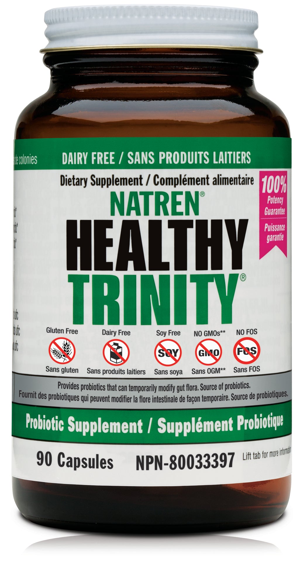 Healthy Trinity D/F,90s - Natren