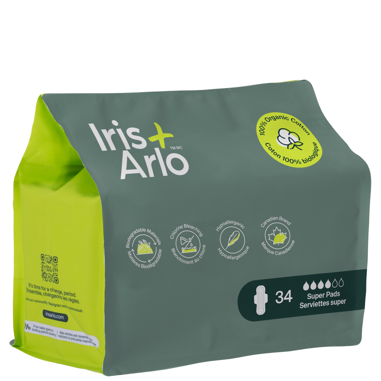 Night Pads, super, 34ct - Iris + Arlo Inc.