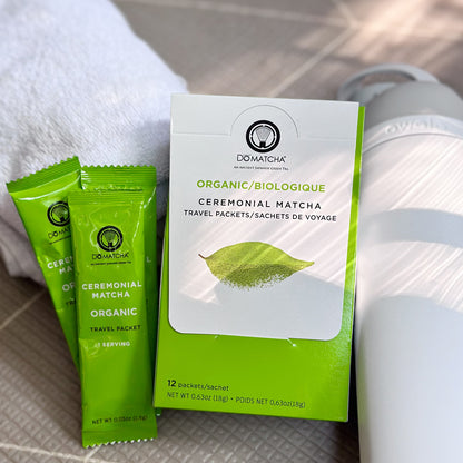 Sachets de voyage bio, 12/boîte - DoMatcha