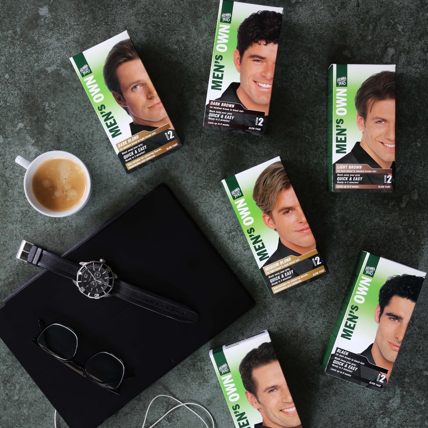 Men's Own Medium Brown, 80ml - Hennaplus